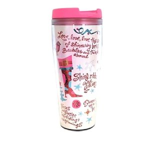 Starbucks Christmas Pink Thermal Travel Tumbler